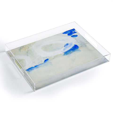 Iris Lehnhardt BLUE Acrylic Tray