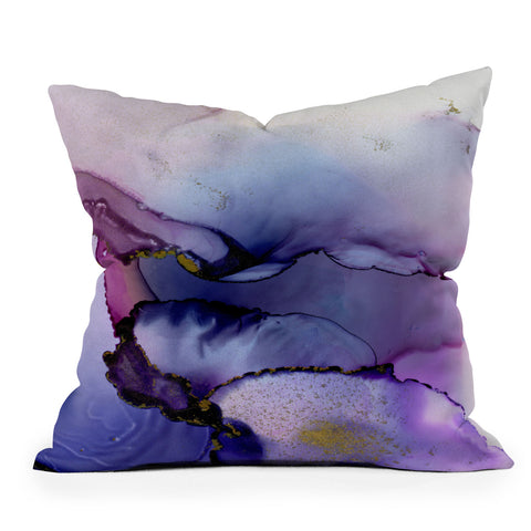 Iris Lehnhardt color flow Outdoor Throw Pillow