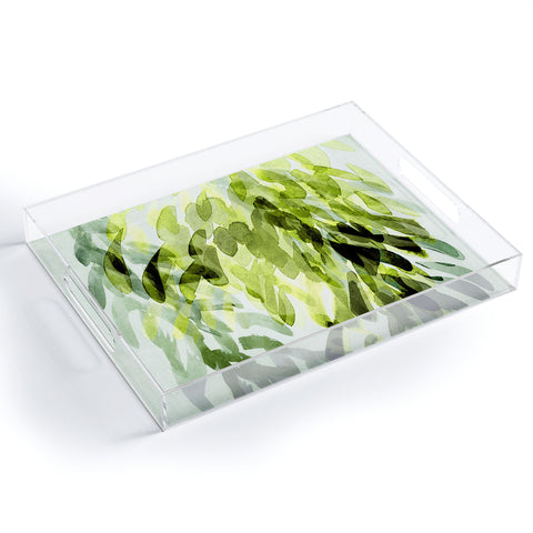 Iris Lehnhardt FP 3 green Acrylic Tray