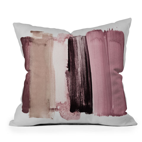 Iris Lehnhardt minimalism 21 Outdoor Throw Pillow