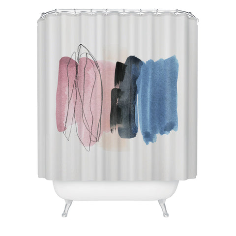 Iris Lehnhardt minimalism 6 Shower Curtain