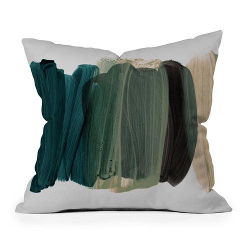 Iris Lehnhardt minimalism 81 Outdoor Throw Pillow