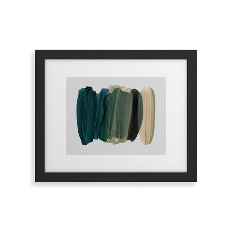 Iris Lehnhardt minimalism 81 Framed Art Print