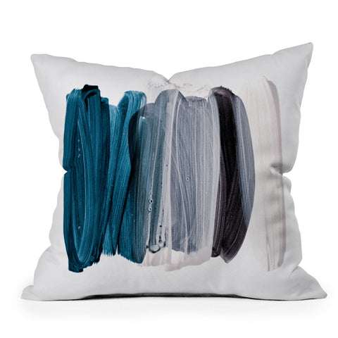Iris Lehnhardt minimalism 83 Outdoor Throw Pillow
