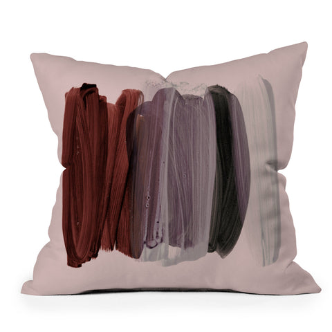 Iris Lehnhardt minimalism 84 Outdoor Throw Pillow