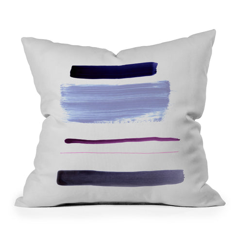 Iris Lehnhardt minimalism 9 Outdoor Throw Pillow