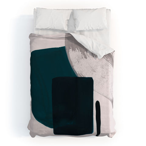 Iris Lehnhardt minimalist painting 02 Duvet Cover