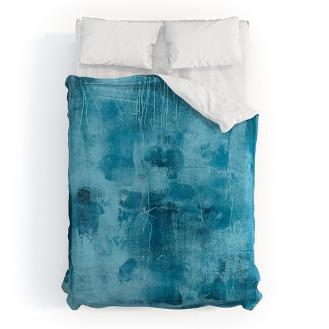 Iris Lehnhardt tex mix blue Duvet Cover