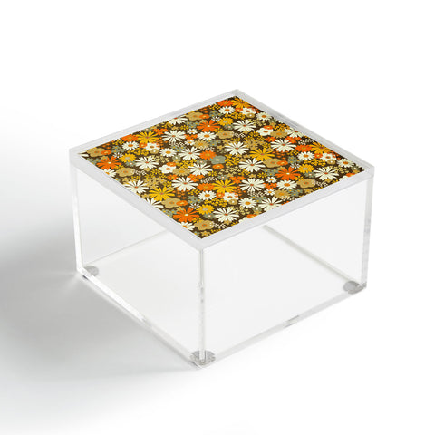 Iveta Abolina 70s Florals Acrylic Box