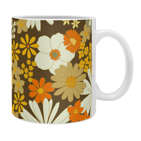 Iveta Abolina 70s Florals Coffee Mug