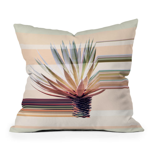 Iveta Abolina Agave Stripe Outdoor Throw Pillow