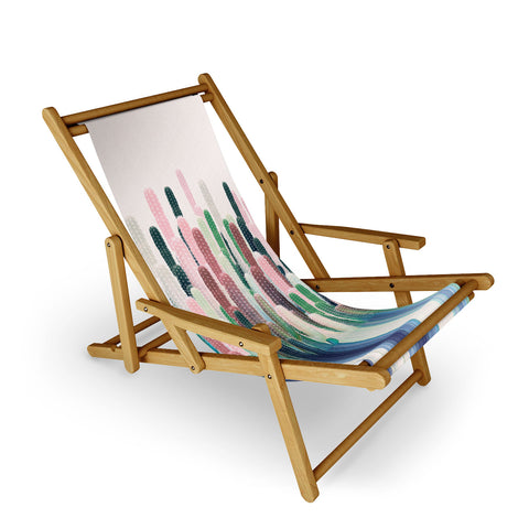 Iveta Abolina Cacti Stripe Pastel Sling Chair