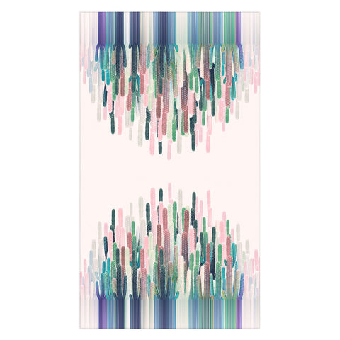 Iveta Abolina Cacti Stripe Pastel Tablecloth