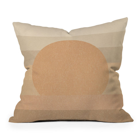 Iveta Abolina Coral Shapes Series III Outdoor Throw Pillow