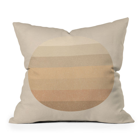 Iveta Abolina Coral Shapes Series IV Outdoor Throw Pillow
