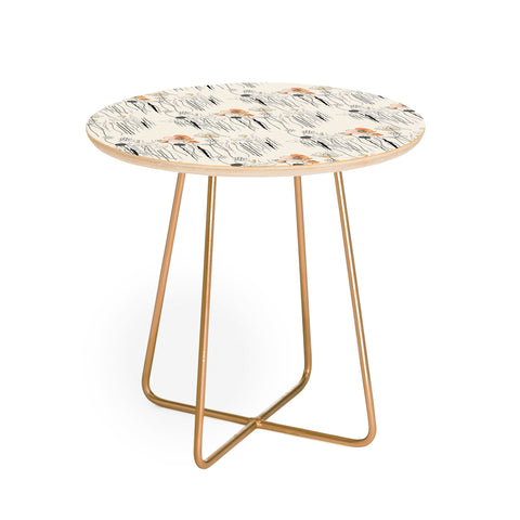 Iveta Abolina Coral Watercress Pond Round Side Table