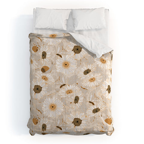 Iveta Abolina Daisy Garden Cream Comforter