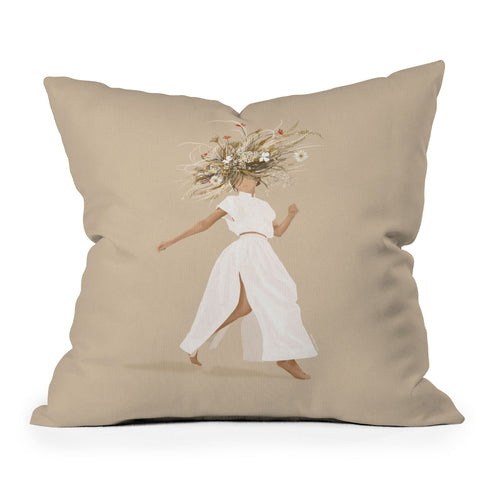 Iveta Abolina Estelle Flora Outdoor Throw Pillow