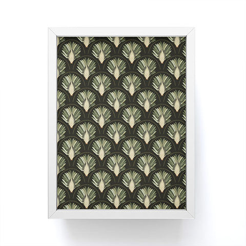 Iveta Abolina Palm Deep Green Framed Mini Art Print