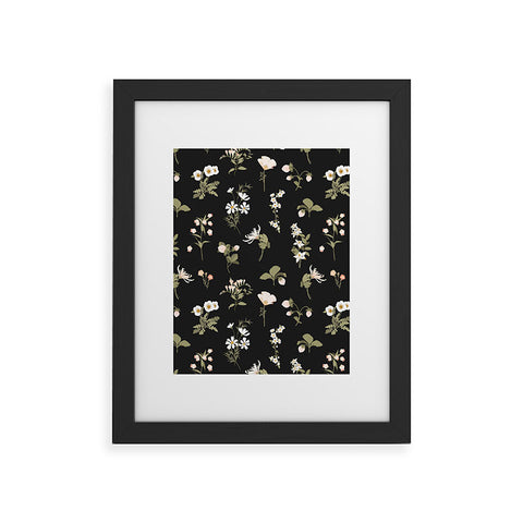Iveta Abolina Pineberries Botanicals Black Framed Art Print havenly