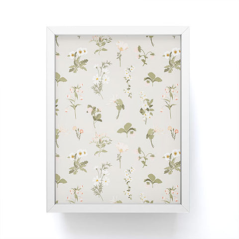 Iveta Abolina Pineberries Botanicals Tan Framed Mini Art Print