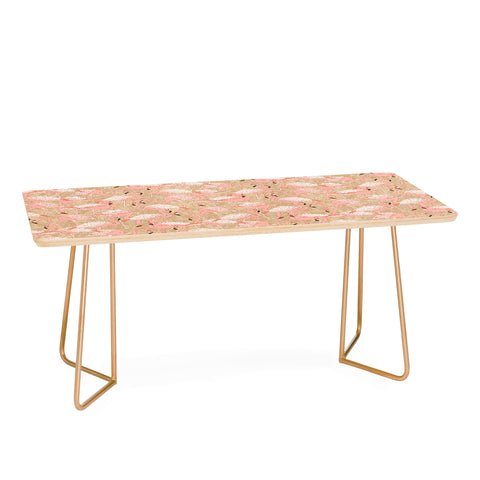 Iveta Abolina Pink Flamingos Camel Coffee Table