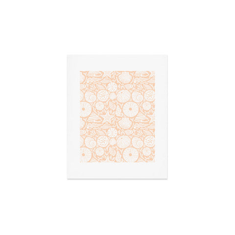 Iveta Abolina Sea Shells Coral Art Print