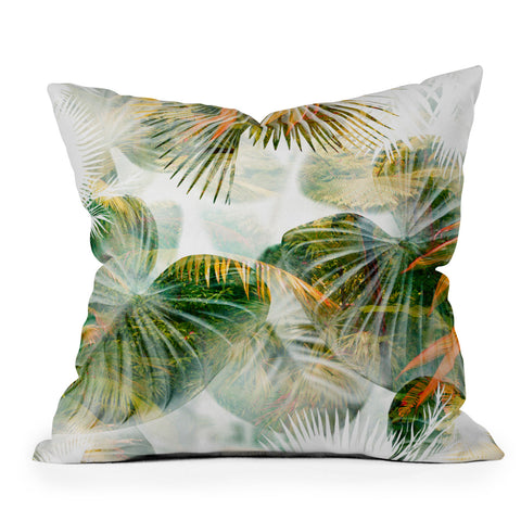 Iveta Abolina Tropical Lush Outdoor Throw Pillow