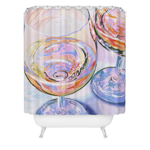 Izzy Lawrence Dream Drop Shower Curtain