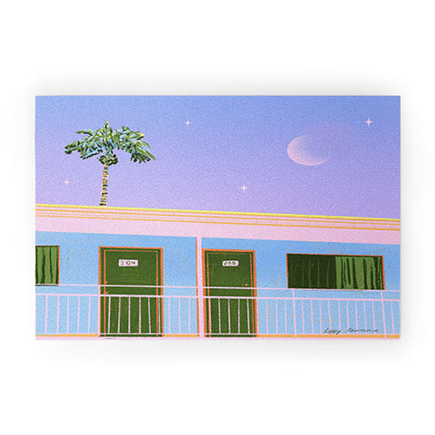 Izzy Lawrence Moonlit Motel Welcome Mat