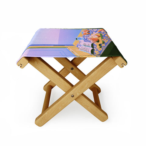 Izzy Lawrence Tropical Dreaming Folding Stool