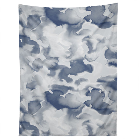 Jacqueline Maldonado Clouds Slate Blue Grey Tapestry