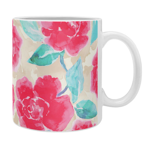 Jacqueline Maldonado Cottage Peonies Pink Coffee Mug