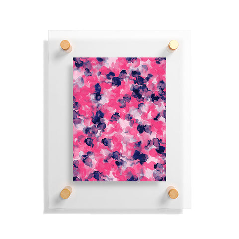 Jacqueline Maldonado Filigree Pink Indigo Floating Acrylic Print