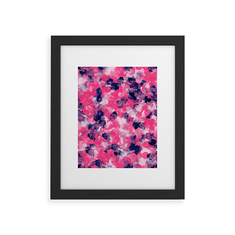 Jacqueline Maldonado Filigree Pink Indigo Framed Art Print