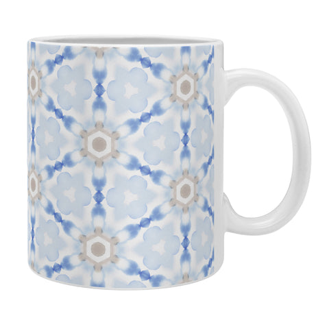 Jacqueline Maldonado Soft Blue Dye Tessellation Coffee Mug