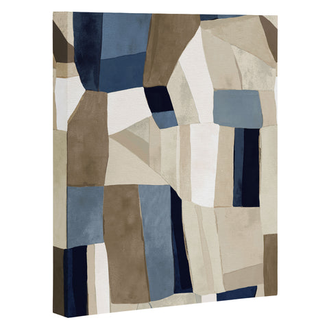 Jacqueline Maldonado Textural Abstract Geometric Art Canvas