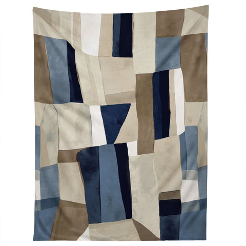 Jacqueline Maldonado Textural Abstract Geometric Tapestry
