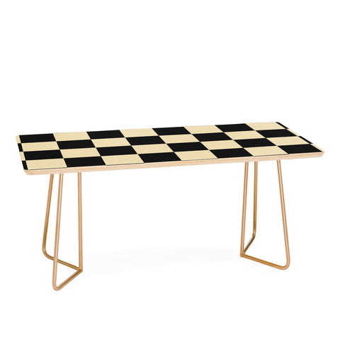 Jen Du Classy Checkerboard Coffee Table