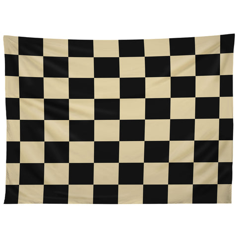 Jen Du Classy Checkerboard Tapestry