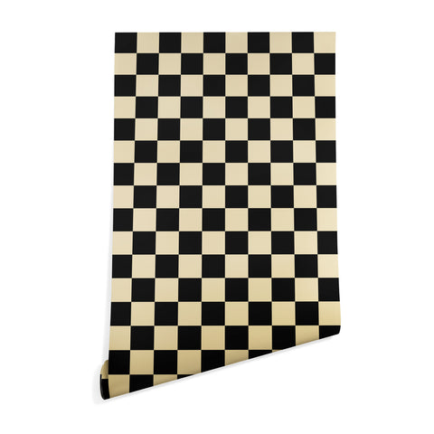 Jen Du Classy Checkerboard Wallpaper