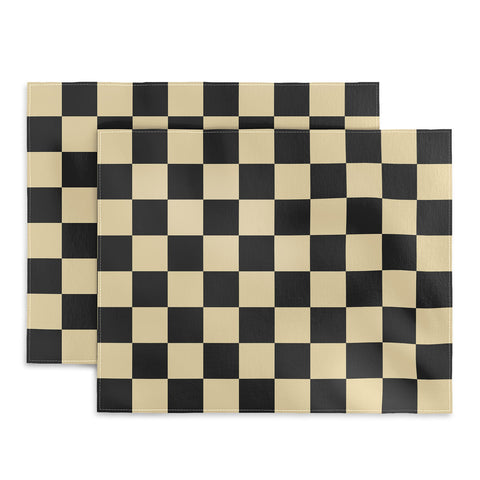 Jen Du Classy Checkerboard Placemat