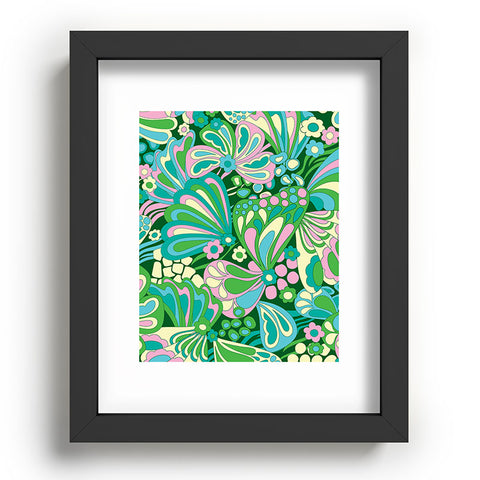 Jenean Morrison Abstract Butterfly Recessed Framing Rectangle