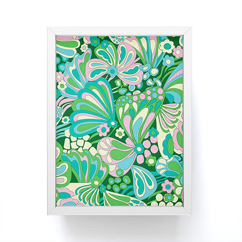 Jenean Morrison Abstract Butterfly Framed Mini Art Print
