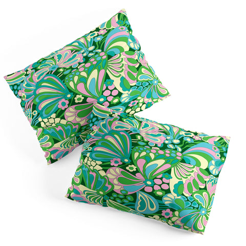 Jenean Morrison Abstract Butterfly Pillow Shams