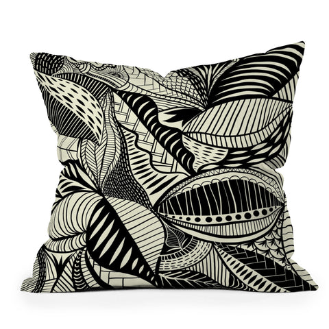 Jenean Morrison If You Leave Outdoor Throw Pillow