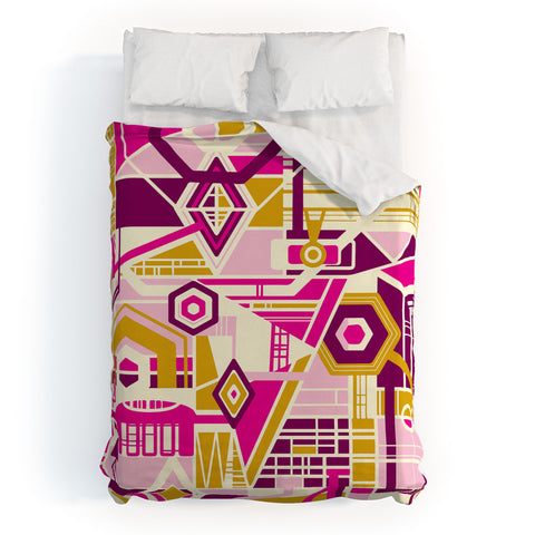 Jenean Morrison Late Night Thoughts Duvet Cover