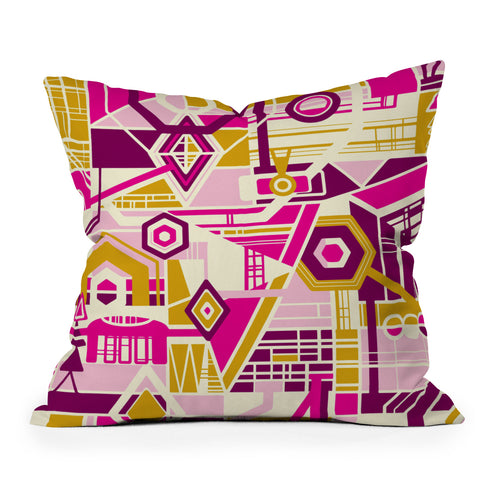 Jenean Morrison Late Night Thoughts Outdoor Throw Pillow