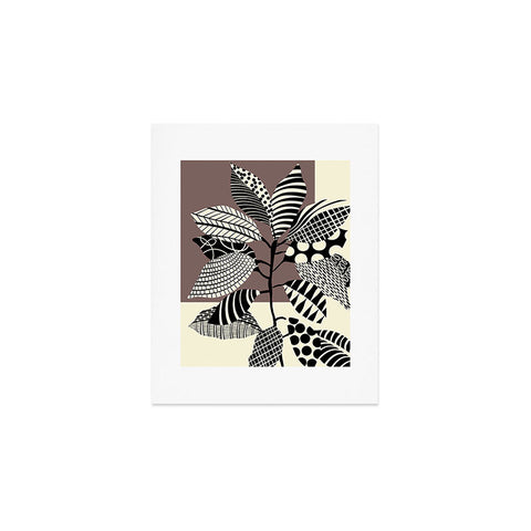 Jenean Morrison Patterned Plant 01 Art Print