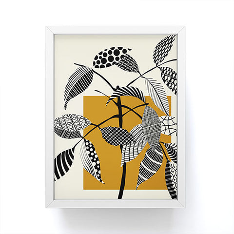 Jenean Morrison Patterned Plant 05 Framed Mini Art Print